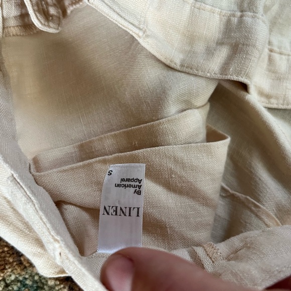 Deadstock American apparel linen trousers - Picture 3 of 3